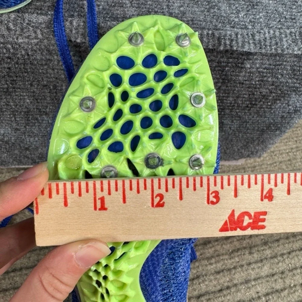 Nike Air Zoom Victory Track Spikes Blue Lime Green Racing Shoes CD4385-400